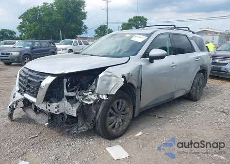 2024 Nissan Pathfinder Sv Fwd из США, поврежденный, VIN 5N1DR3BB1RC268490